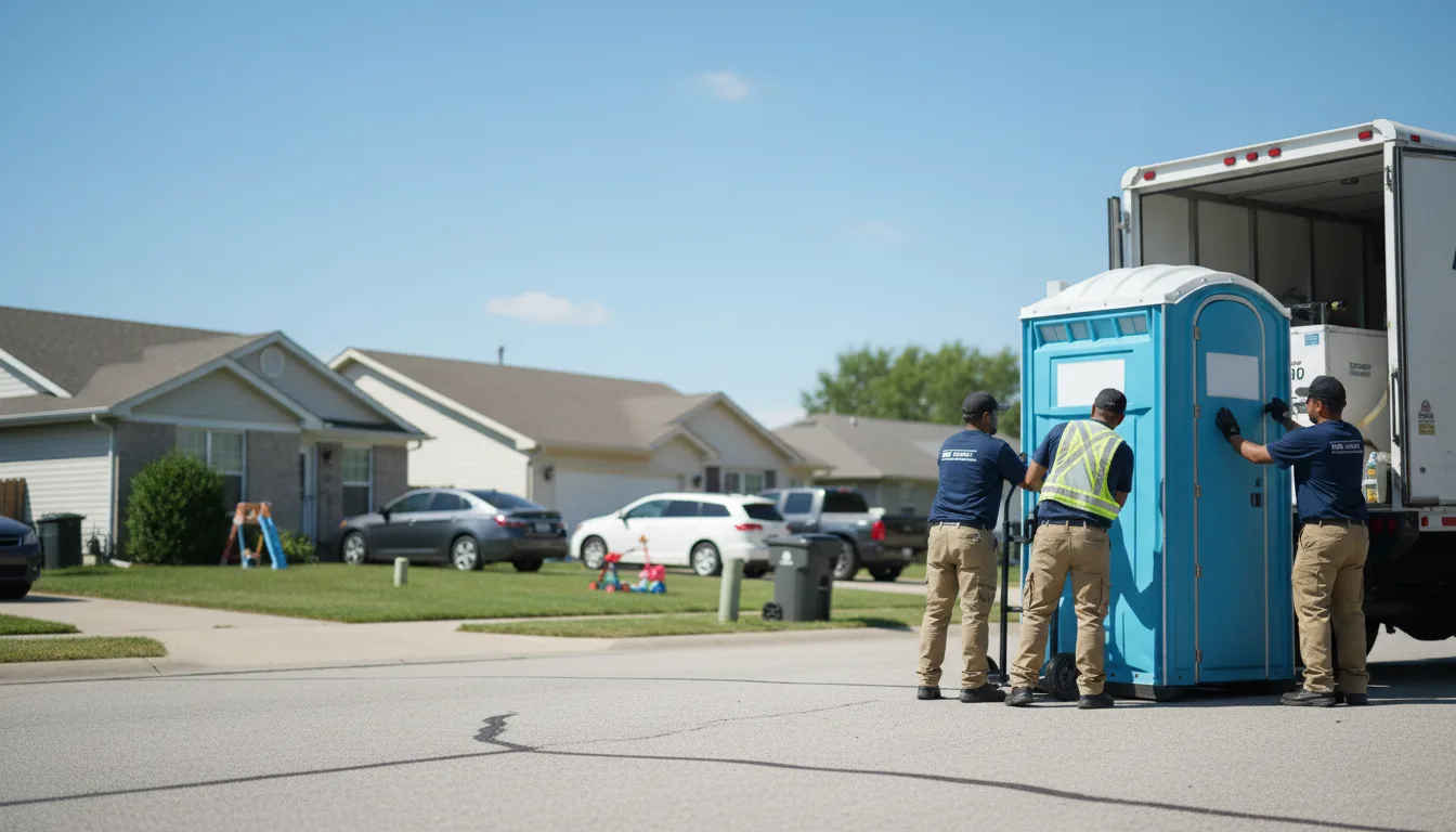 Standard Porta Potty Rentals in Monmouth, IL near me